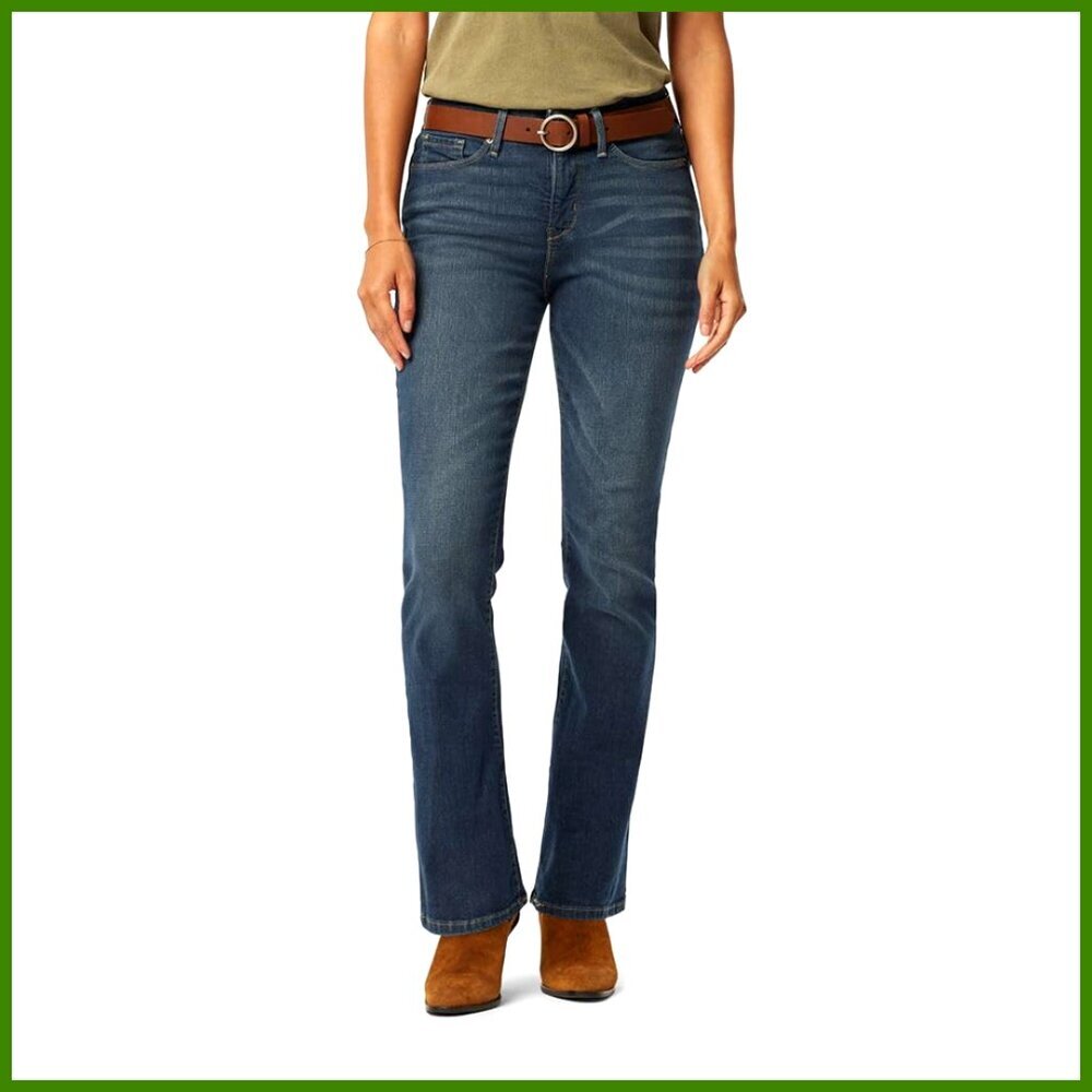Premium Super-Stretch Denim Totally Shaping Bootcut Jeans